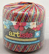 Artiste 10 Crochet Thread 100 Mercerized Egyptian Cotton 350 Yds Masquerade