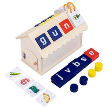 Blocks Educational Toy for Kids Matching Letter Number Game
