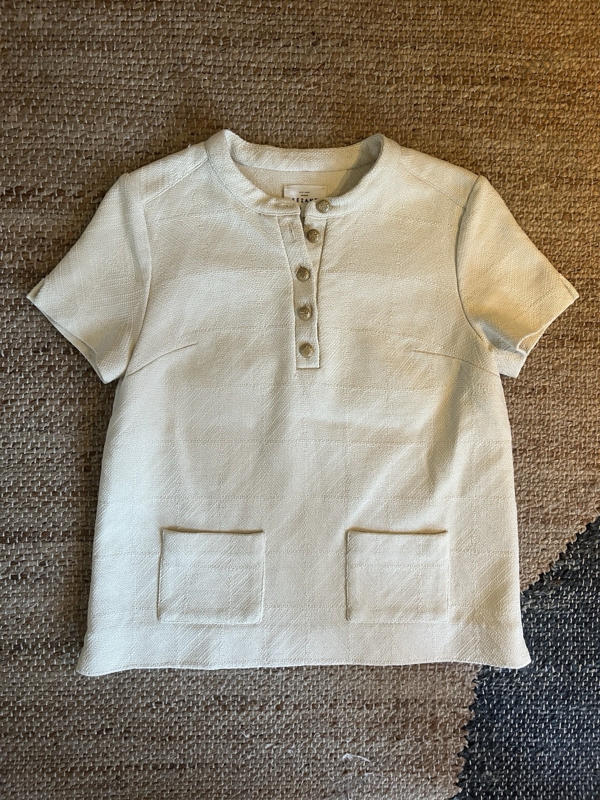 Sezane Tweed mod Top 36 - image 1