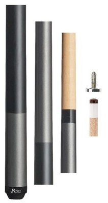 New KODA KS09 Gunmetal Matte Pool Cue - 12.75mm Maple X-Shaft - No Wrap Cue
