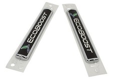 Ford Performance Pair Ecoboost Emblemsbadges 3-12 L X 916 W Black Silver Ford Performance Pair Ecoboost Emblemsbadges 3-12 L X 916 W Black Silver