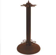 RAM Gameroom Decorative Metal Pool Cue Holder - English Tudor