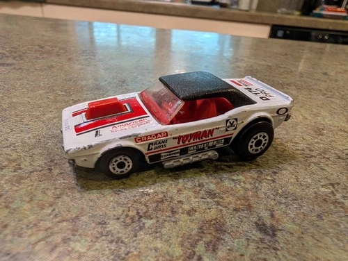 RARE 1975 Variation Promo Matchbox Superfast Dodge Challenger Toyman WHITE