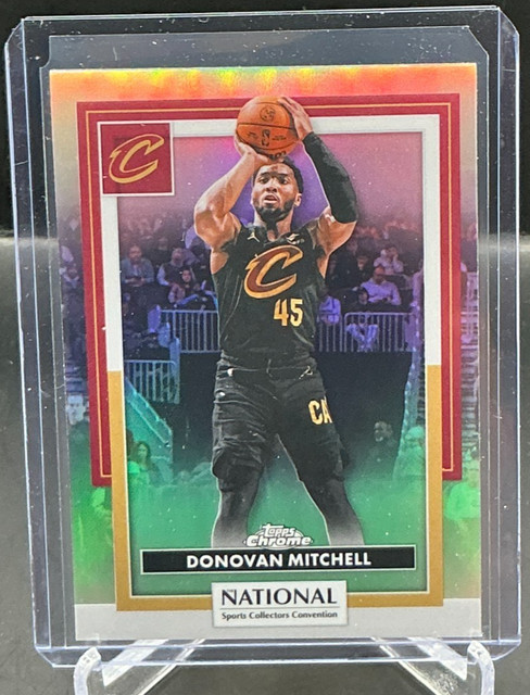 2026 Topps Chrome National NSCC DONOVAN MITCHELL NBA-12