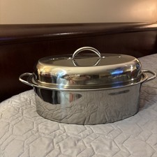 Stainless Steel Roaster Pan with Lid