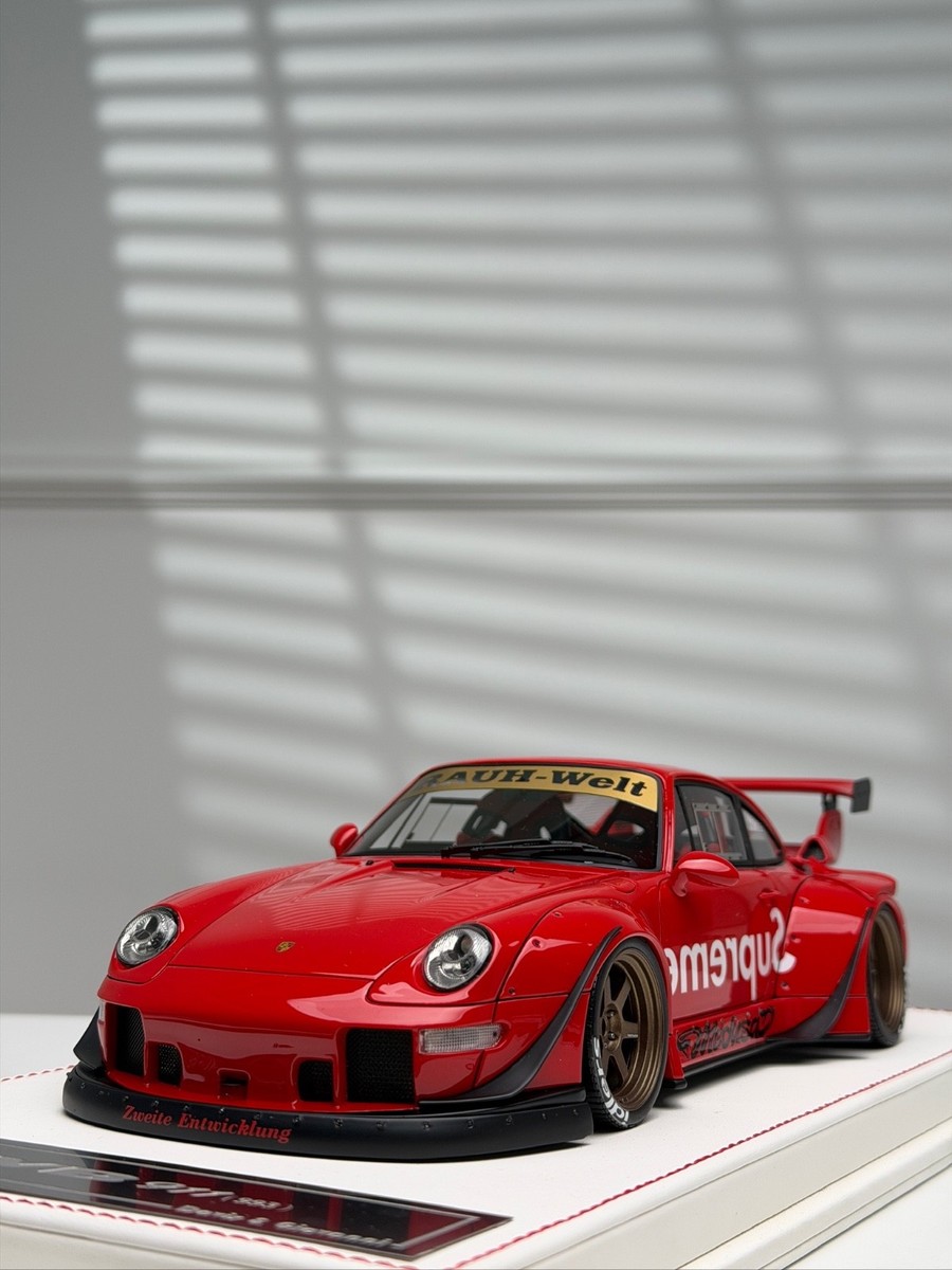 Porsche 911 993 RWB (Red Supreme) [Davis & Giovanni] 1/18 scale | eBay