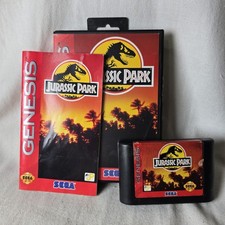 Jurassic Park (Sega Genesis, 1993) CIB  Untested