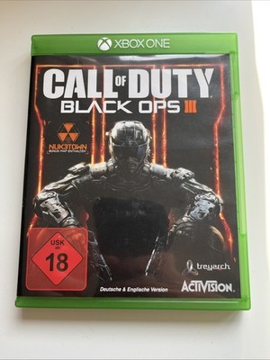 Call of Duty Black Ops III Microsoft Xbox One, Gebraucht, CD-Version USK 18