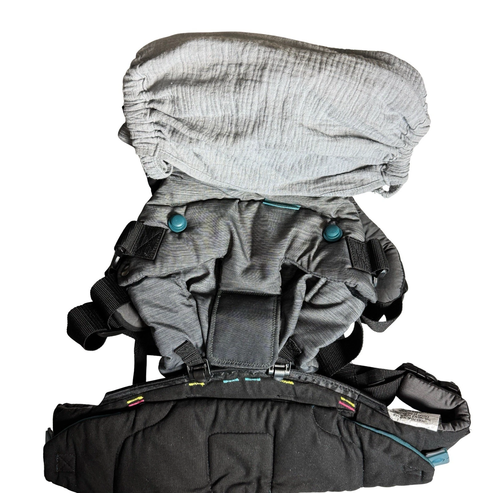 Infantino Go Forward 4-In-1 Evolved Ergonomic Baby Carrier Gray 8-40 Lbs