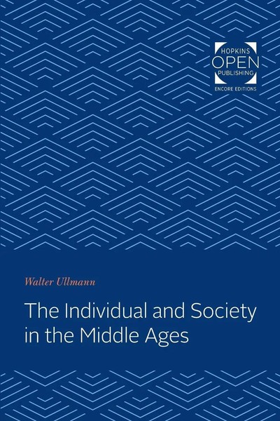 The Individual And Society In The Middle Ages Walter Ullmann Taschenbuch 2020-image
