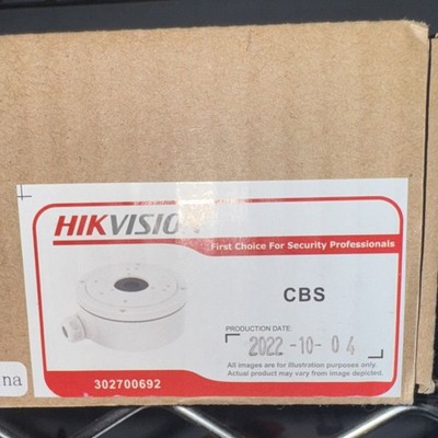Hikvision CBS White Surveillance Camera Bracket Mount 302700692 Security 2022