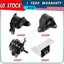 Engine Motor Mount Kit Set 4Pcs For 2002-2005 2006 Acura RSX 2.0L AUTO Trans