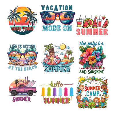 Hello Summer Sublimation Bundle   20 PNG Designs for Crafts & Printing