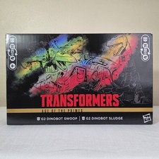 Transformers Age of the Primes G2 Dinobot Swoop and G2 Dinobot Sludge BRAND NEW