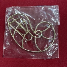 Gold Toned Sea Shell Paperclip New In Package