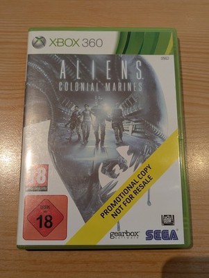 Aliens Colonial Marines - XBox360 - Promo CD -