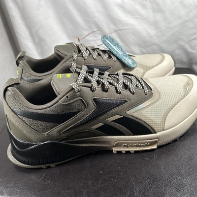 Reebok Men's Lavante Trail 2 Stucco Black Trail Running Shoes 10.5 Mens