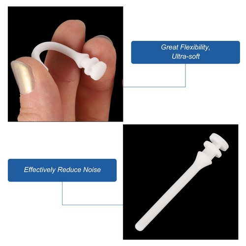 20PCS Fan Shock Absorbing Rubber Nail Short Computer Hardware Cooling Fan White - Afbeelding 4 van 4