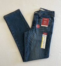 Signature by Levi Strauss Mid Rise Straight Jeans Women's 4M Medium Wash NWT