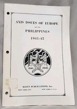 Axis Issues of Europe Philippines 1941-45 Scott Publications 1946 Stamp Catalog