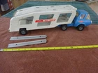 Vintage 1970s TONKA Motor Mover Car Transporter Truck & Trailer (NICE)