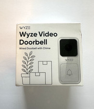 Wyze Video Doorbell Camera Chime IP65 Weather...