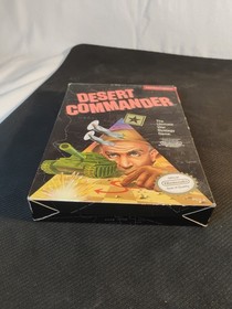 🔥Desert Commander (Nintendo, NES 1989) In Original Box CIB Great Shape