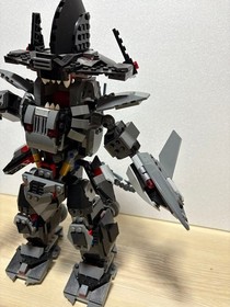 LEGO NINJAGO Movie 70613 Garma Mecha Man Garmadon Shark Mech Set Box Manual