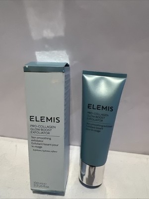 Elemis Pro Collagen Glow Boost Exfoliator 3.3oz / 100ml *NO SEAL*