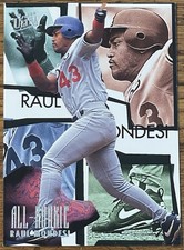 Raul Mondesi 1995 Fleer Ultra All Rookie Card #8 LA Dodgers MLB RC Free Shipping. rookie card picture