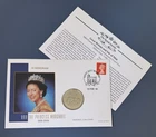 2000 Isle Of Man Crown PNC. Princess Margaret In Memoriam. Story Card.
