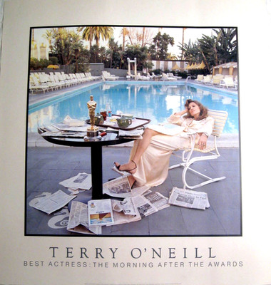 BEST ACTRESS  After the Awards  TERRY O`NEILL  - Poster Plakat Kunstdruck -