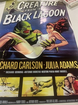 Vintage Creature From The Black Lagoon Poster
