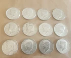 Lot of 12 Jkf half dollars 90% Silver