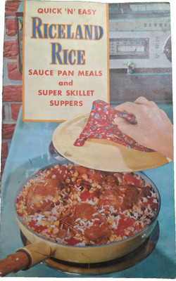 Quick Easy Riceland Rice Meal Recipes Cookbook Book Advertisement