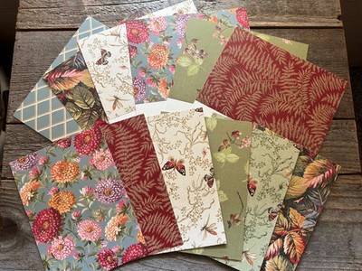 Anna Griffin Sienna Cards and Layers 12 Pieces