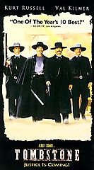 Tombstone VHS Kurt Russell, Val Kilmer powers booth sam elliott stephen lang G2