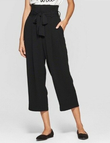COS Paper Bag Wide Leg Pleated Pants 