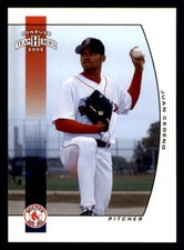 2005 Donruss Team Heroes  #350 Juan Cedeno Boston Red Sox