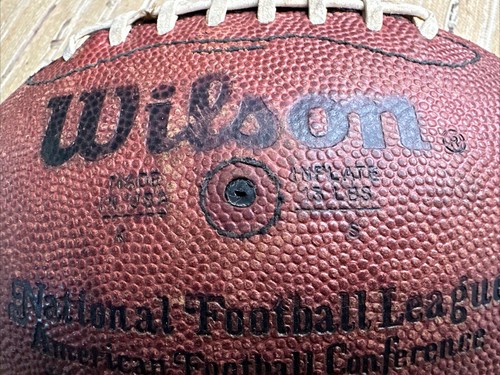 1977 Wilson Official NFL Football Pete Rozelle Date Code K -S 1977 May Holds Air - Picture 7 of 16