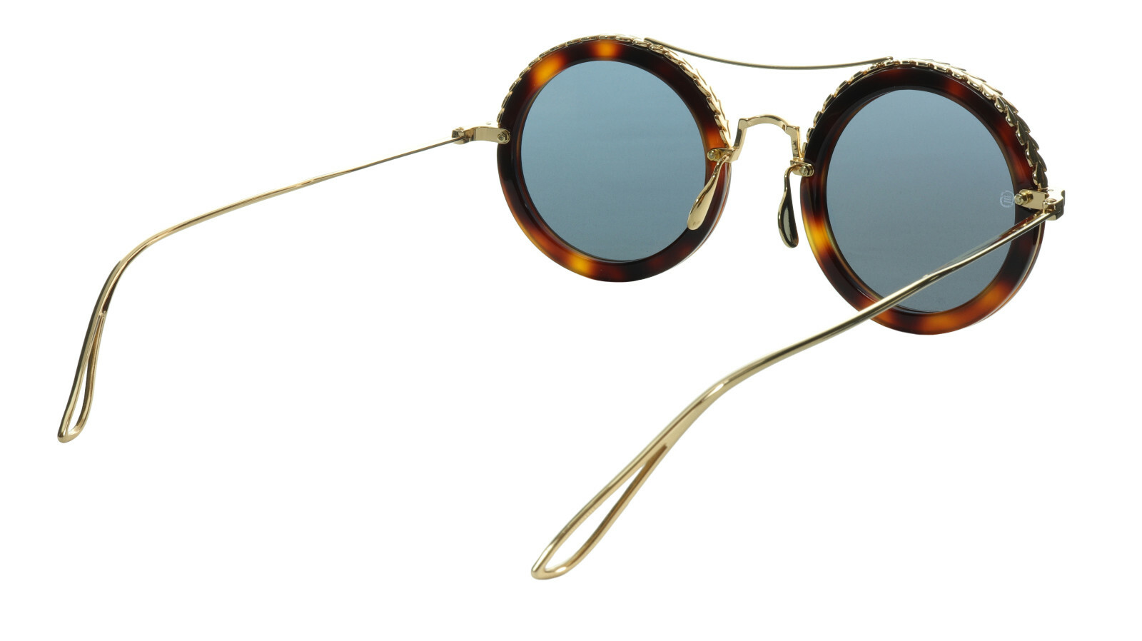 Ellie Saab Sunglasses ES 001/S 06JO3 Acetate Metal Italy Made 48-27-145 image 5