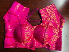 Indian multicolor Choli Blouse Sari Saree Top traditional Dance party wear
