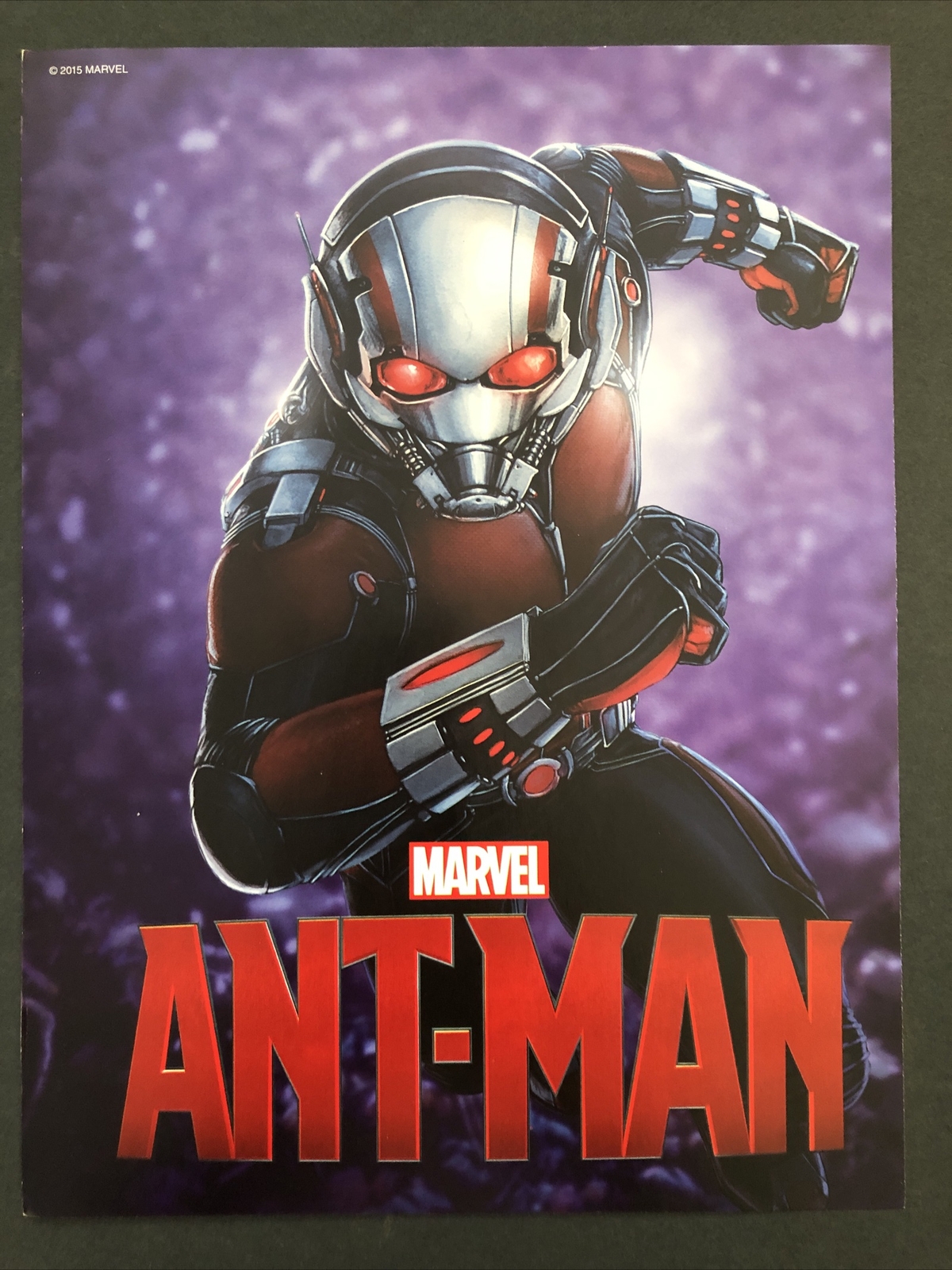 Ant-Man Marvel Comic Book Movie Mini Poster 8x10.5 Inches