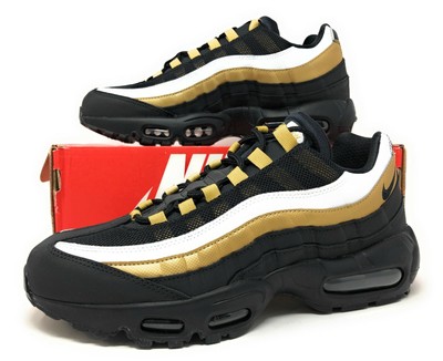 nike air max 95 og black metallic gold white