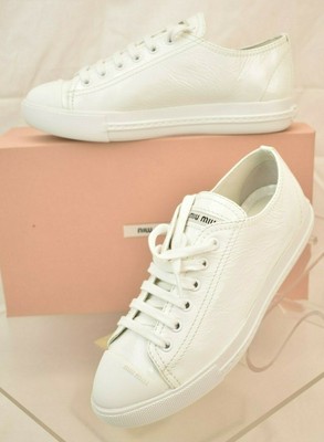 miu miu white shoes