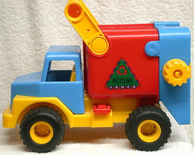 Wader Germany 10'' RECYCLING Truck with Rubber Tires