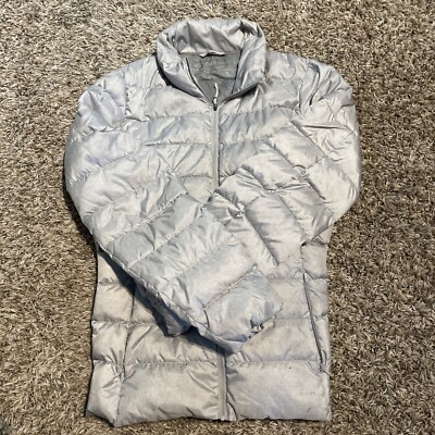 Eddie Bauer Jacket Womens Small Goose Down Winter Coat 80% Down Puffer 