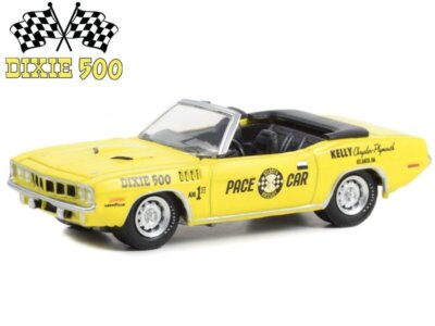 PLYMOUTH Barracuda Cabrio Dixie 500 - 1971 - Pace Car - Greenlight 1:64
