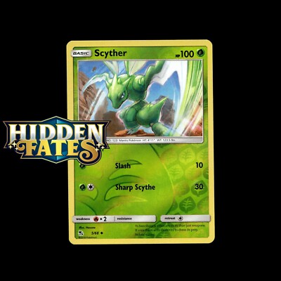 Pokemon Cards! Hidden Fates - Holo/Reverse Holo GX Shiny Rare Choose Your Card!