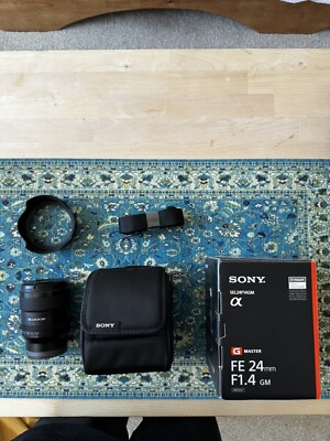 Sony FE 24mm f/1.4 GM Camera Lens - Black (SEL24F14GM)